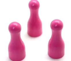 Pion joueur grand 25x60 mm en bois - 6 cm à l'unité