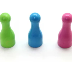 Pion joueur grand 25x60 mm en bois - 6 cm à l'unité