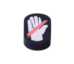 Pion Main barrée / stop en bois 16 x 12 x 5 mm