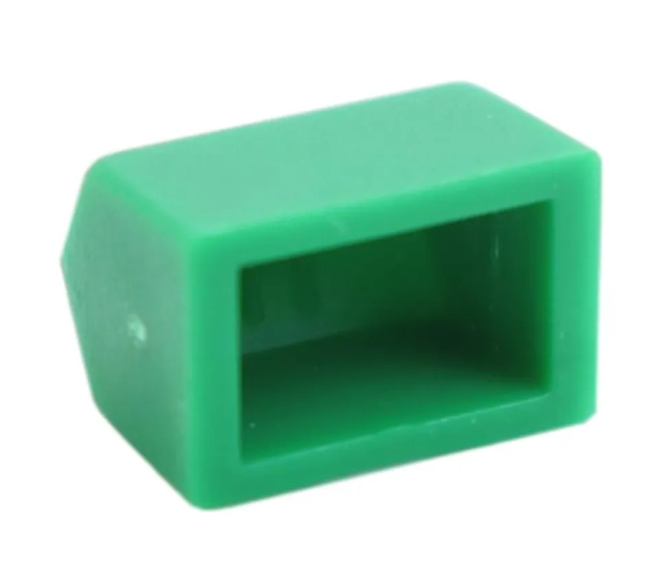 Pion maison verte plastique 12 x 8 x 9 mm