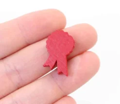 Pion médaille en bois 20 x 15 X 5 mm