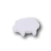 Pion mini mouton blanc en bois 19 x 11 x 8 mm