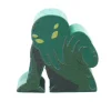 Pion Monstre Cthulhu en bois 30 x 30 x 15 mm