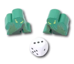 Pion Monstre Cthulhu en bois 30 x 30 x 15 mm