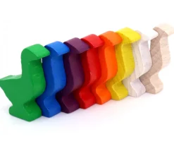 Pion oie en bois de 35 x 26 x 8 mm pour jeu