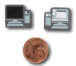 Pion Ordinateur en bois 14 x 15 x 5 mm