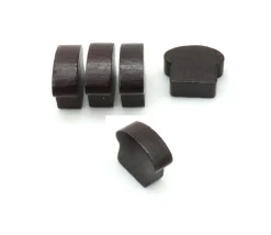 Pion pain naturel marron foncé 13 x 16 x 6 mm
