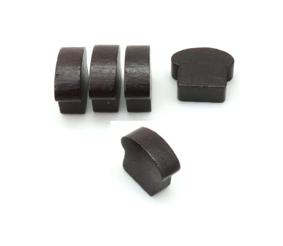 Pion pain naturel marron 13 x 16 x 7 mm