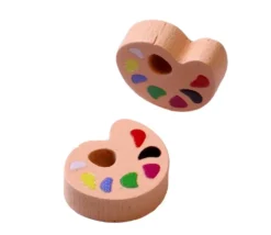 Pion Palette de peintre en bois 16 x 13 x 5 mm