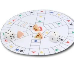 Pion Part de Pizza en bois 16 x 15 x 5 mm