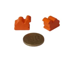 Pion petit dromadaire chameau couché en bois 16x12x8 mm