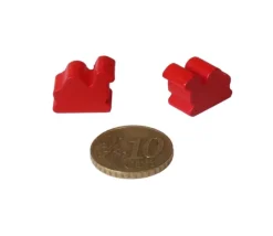 Pion petit dromadaire chameau couché en bois 16x12x8 mm