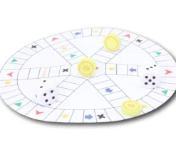 Pion Pièce d'Or en bois 15 x 15 x 5 mm