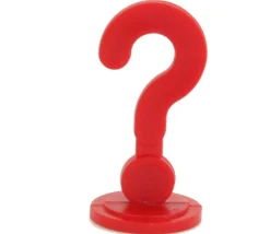 Pion point d'interrogation 17 x 34 mm