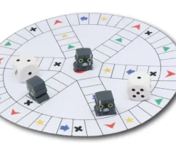 Pion Robot en bois 15 x 15 x 10 mm