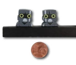 Pion Robot en bois 15 x 15 x 10 mm