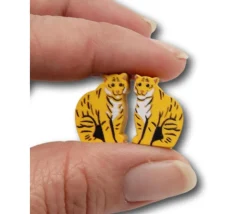 Pion Tigre en bois 16 x 12 x 10 mm