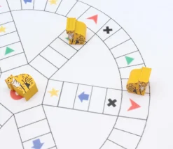 Pion Tigre en bois 16 x 12 x 10 mm