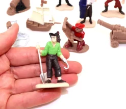 Pirate : 10 figurines de jeu pirate