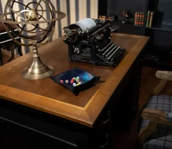 Piste de dés Bleu Galaxie 21 cm x 21 cm