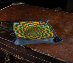 Piste de dés Fleur de feu 21 cm x 21 cm