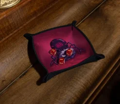 Piste de dés souple araignée 21x 21 cm