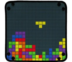 Piste de dés souple Retro Block - 21x 21 cm