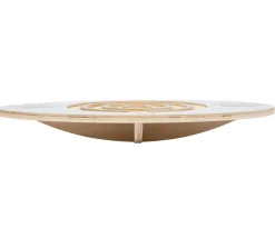 Planche d'équilibre labyrinthe en bois