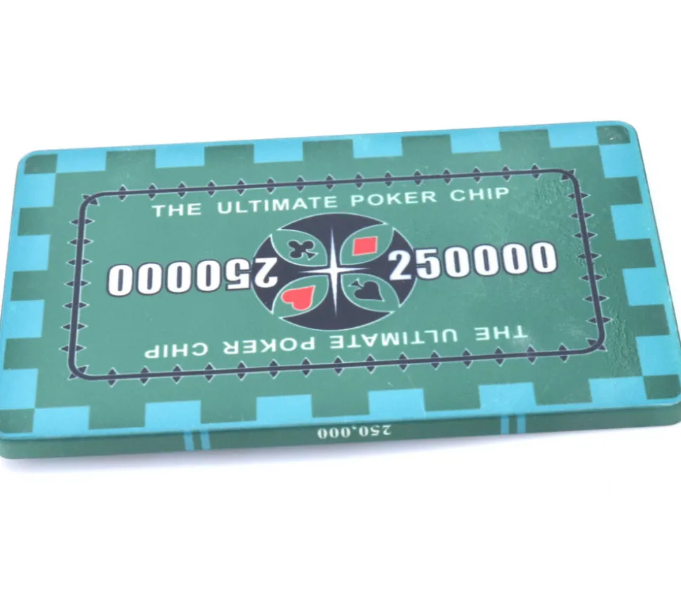 Plaque céramique valeur 250000 pour poker 40 gr
