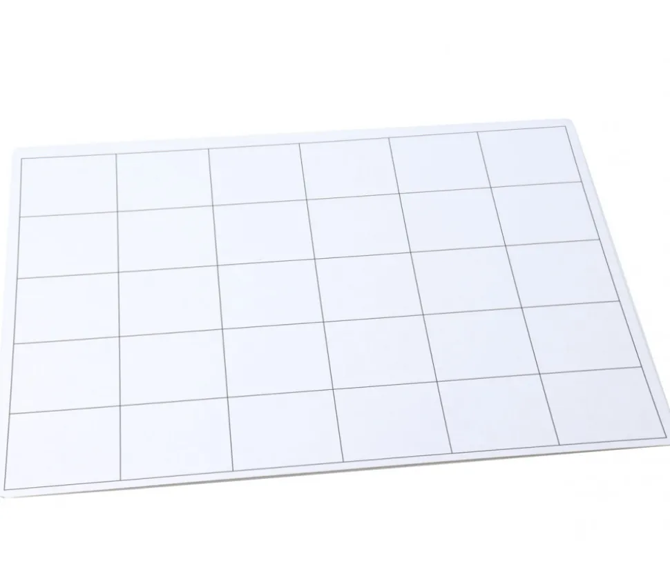 Plateau de jeu tableau 30 cases - 29 x 20 cm