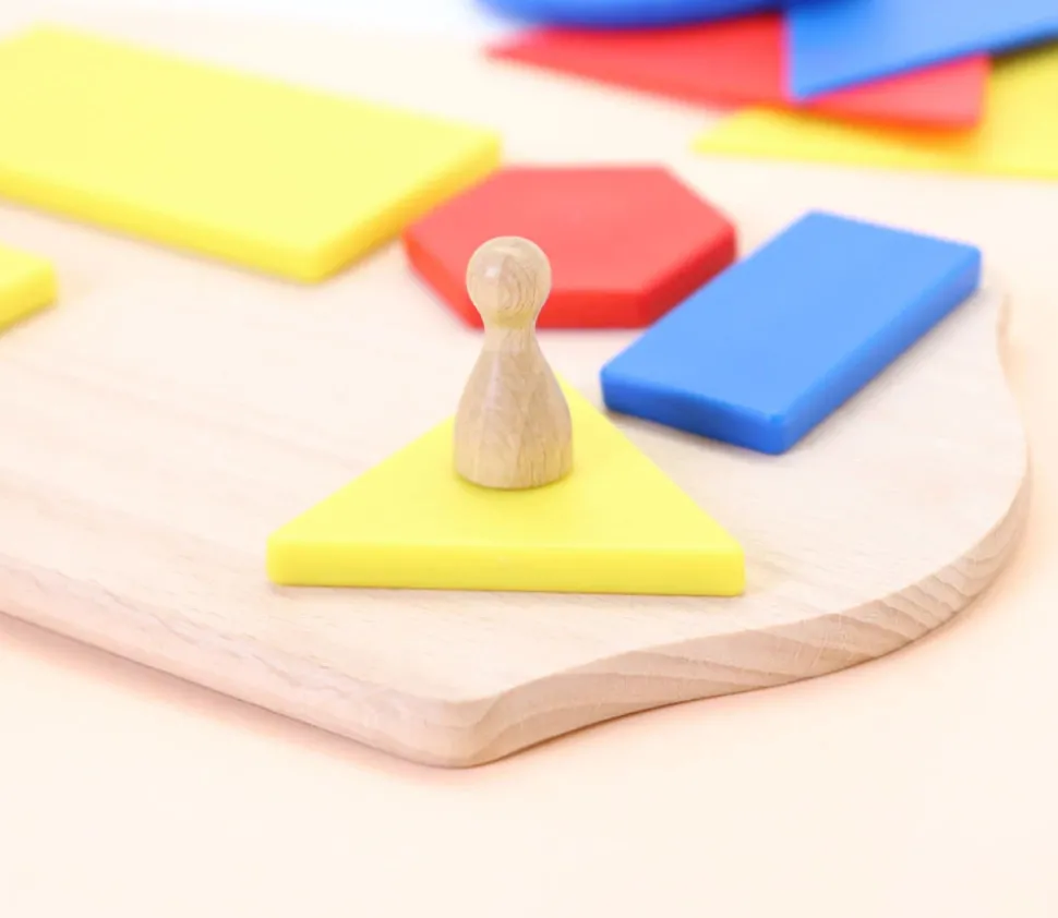 Plateau en bois naturel à personnaliser - 21 cm