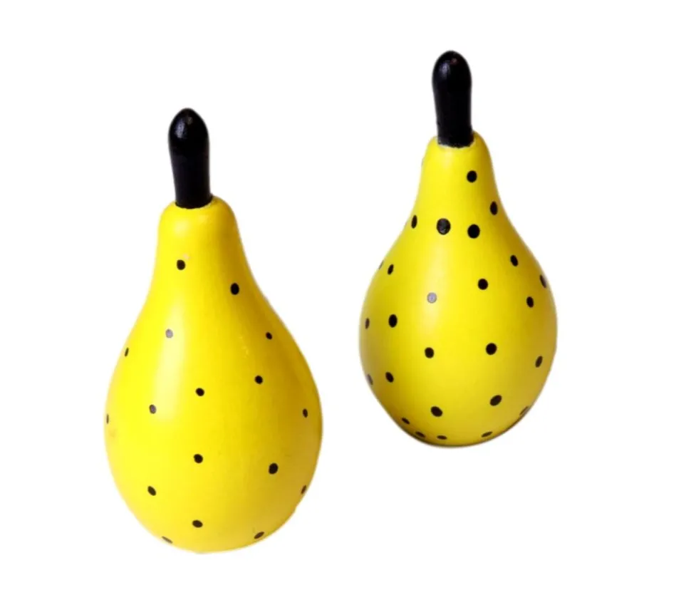 Poire en bois de 6x3.3 cm jouet fruit