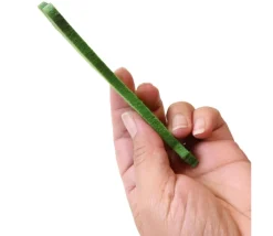 Poireau en feutrine 13 x 6.3 x 0.5 cm légume jouet