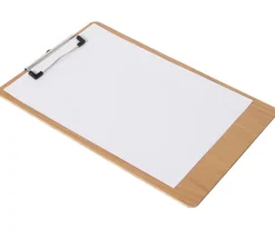 Porte bloc A4 - écritoire à pince bois (support pour noter)