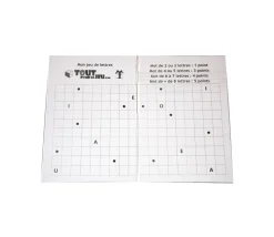 PR2N Plateau de jeu rectangle 380 x 277 mm moyen format pliable en 4