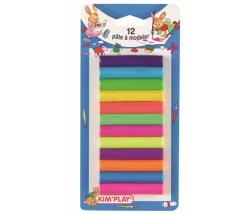 Pâte à modeler lot de 8 rondins