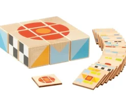 Puzzle 9 cubes en bois Kubus