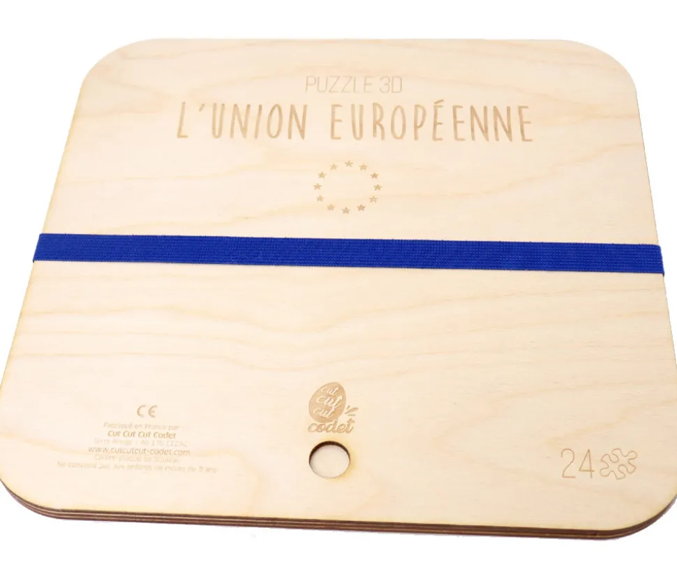 Puzzle bois Pays de l'Union Européenne