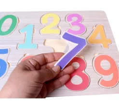 Puzzle des chiffres en bois - 30 x 21 cm