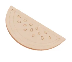 Puzzle des fruits 8 pièces en bois naturel