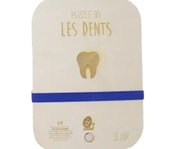 Puzzle éducatif en bois - Les dents