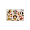 Puzzle en bois 6 à 7 pièces à encastrer animaux savane