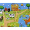 Puzzle en bois 60 pièces - thème ferme