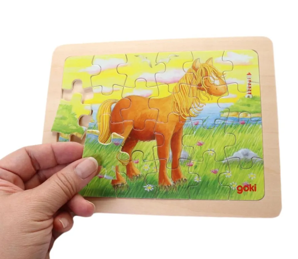 Puzzle en bois Animaux 24 pièces
