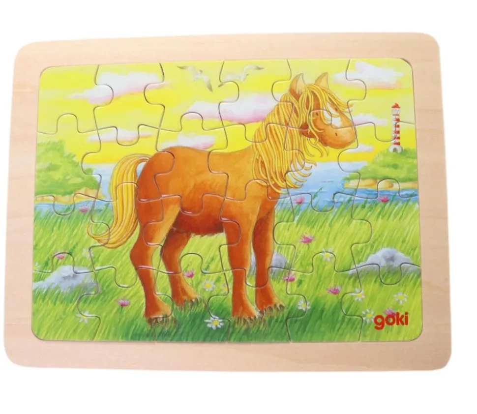 Puzzle en bois Animaux 24 pièces