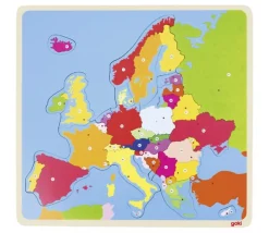 Puzzle en bois découverte des pays d'Europe - 35 pièces
