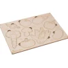 Puzzle en bois légumes - 9 pièces
