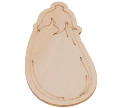 Puzzle en bois légumes - 9 pièces