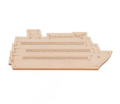 Puzzle en bois naturel véhicules 8 pièces