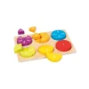 Puzzle fractions et portions en bois 21 pièces